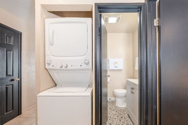 Laundry area with washer and dryer