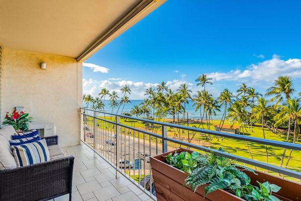 Private balcony with sweeping ocean views