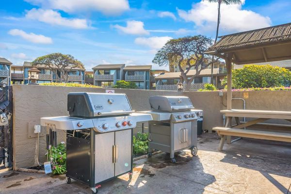 Outdoor BBQ Area For Island Cookouts