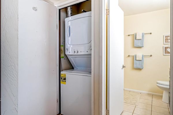Private In-Unit Washer And Dryer