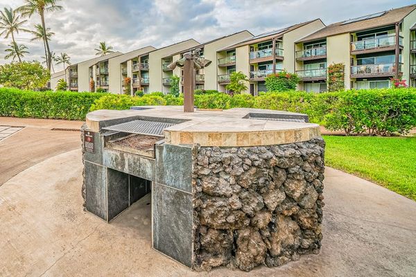 Outdoor BBQ Area For Island Cookouts