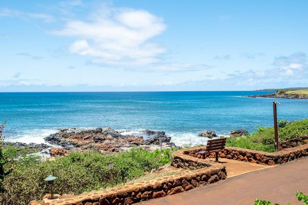Rocky shoreline offers inviting views beside Pacific waters