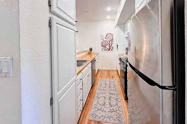 Functional kitchen combines convenience and style for everyday cooking during your stay