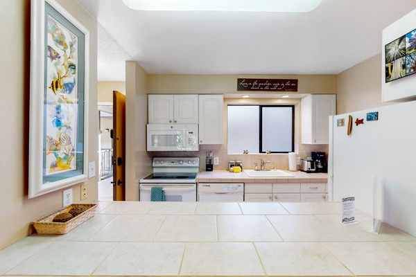 Full kitchen for all of the chef's needs.