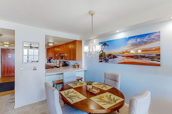 Enjoy a fabulous feast from home and sit in the comfort of your own dining room with seats for four.(2 additional at counter)