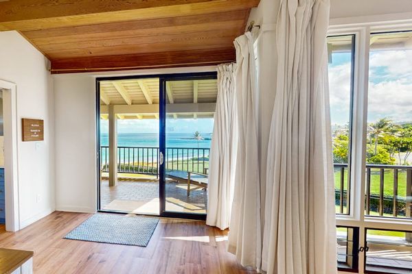 Private Balcony With Indoor Outdoor Living