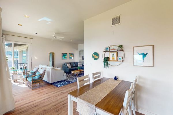 Open Dining Area Filled With Natural Light