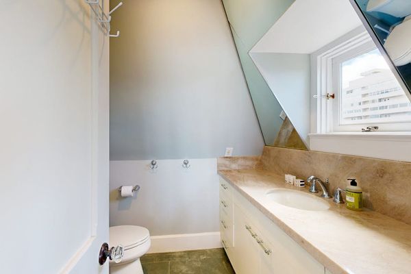 Refresh in the third floor ensuite after every memorable day exploring nearby