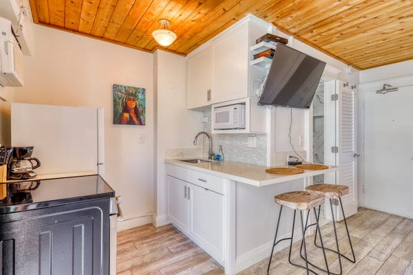 Keep mealtimes convenient with a comfortable kitchen area for everyday use.