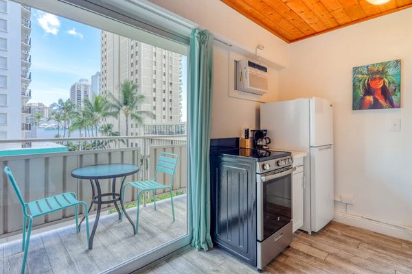Prepare your favorite meals in this bright and convenient kitchen area.