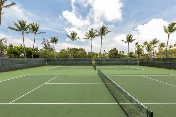 Spacious courts for active days together