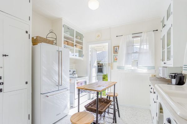 Everything needed for effortless cooking awaits inside Cottage B's functional kitchen today