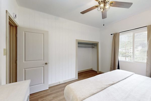 Enjoy a relaxing stay with a comfortable king-size bed designed for restful nights.