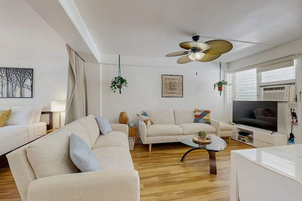 Relax and enjoy a comfortable living space featuring two sofa beds