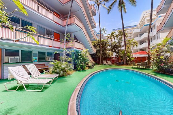Spend sunny afternoons lounging poolside and soaking up the vacation vibes.