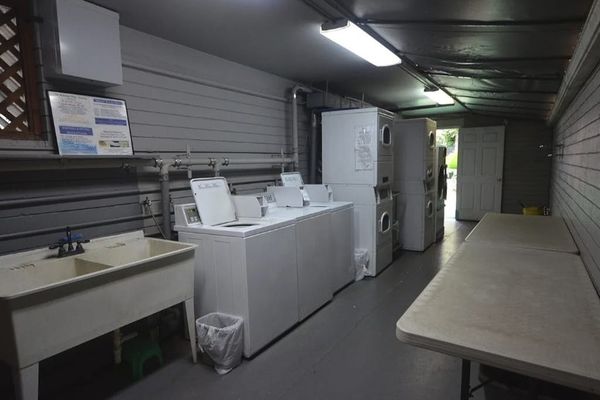 Keep your clothes fresh and ready with the on-site shared washer and dryer area.