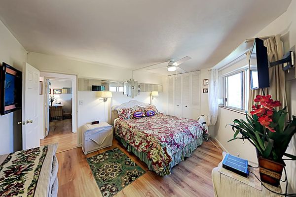 Cozy sleeping space for a relaxing night’s rest