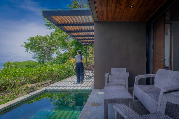 Enjoy the private pool terrace, perfect for quiet mornings or relaxing afternoons.