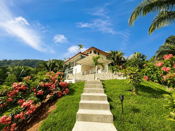 Stairs to-and-from the casita.