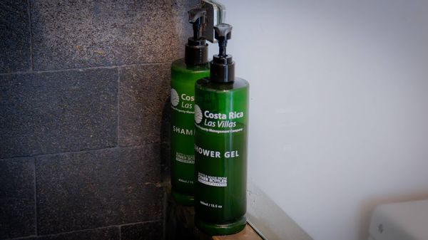 Bathroom amenities provided for a comfortable and convenient stay.