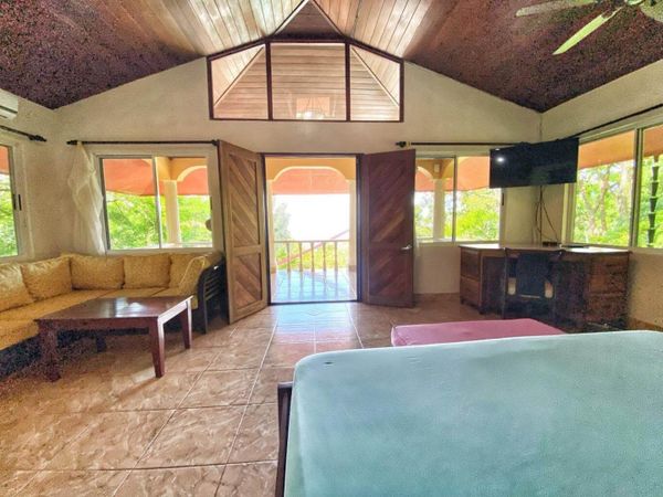 Upstairs is the Master Bedroom with its own private ocean view balcony.