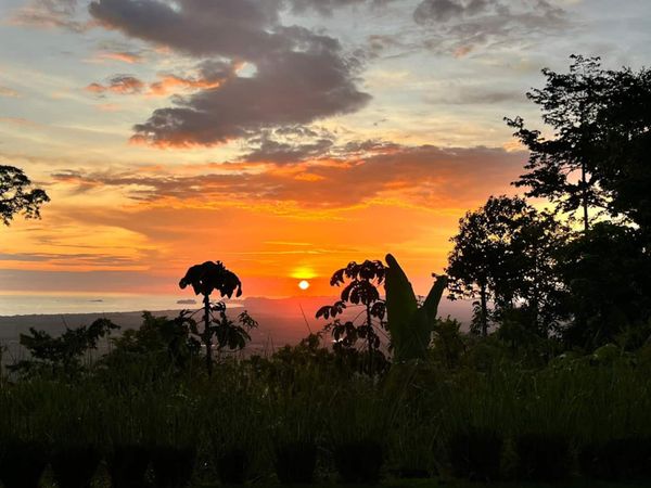 Sunset views.