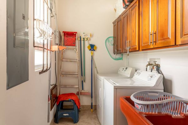 Clothes washer and clothes dryer is free to use.