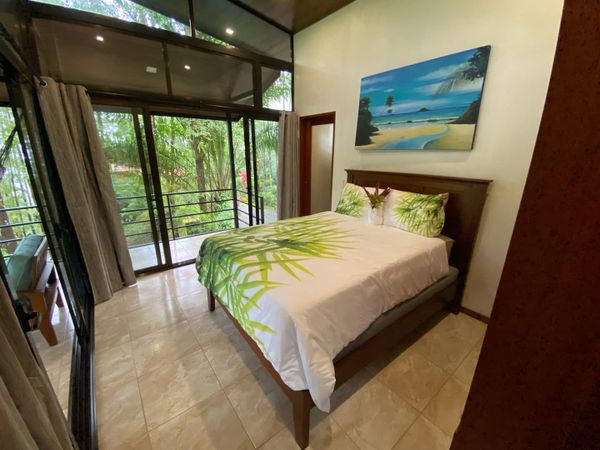 Owner's Suite with access to patio, en-suite bathroom.