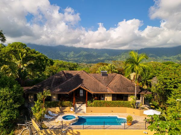 Abundant vegetation, blending seamlessly with the landscape for a peaceful vibe.