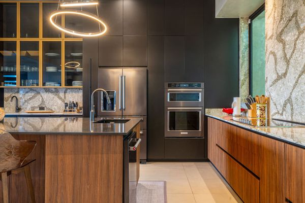 beautifully designed modern kitchen, where elegance meets practicality.