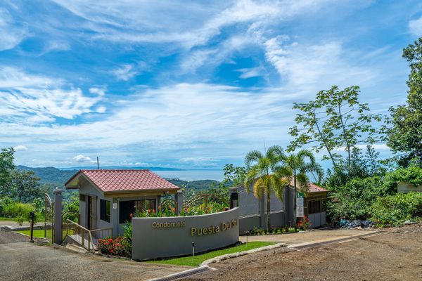 The home is part of a gated community.