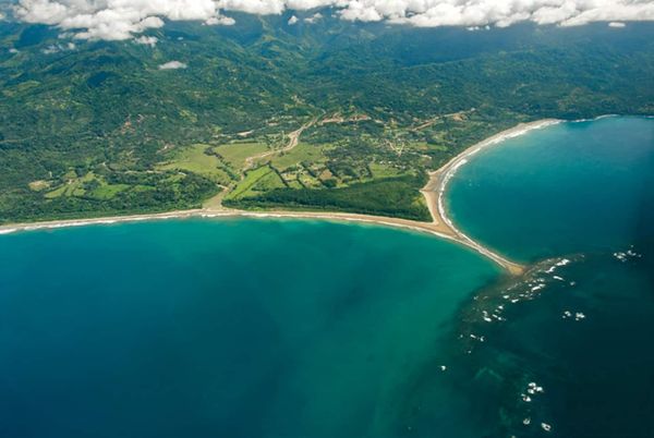 The Uvita area and the world famous Parque Nacional Marino Ballena and "Whales Tail" beach.