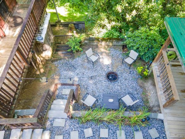 Fire pit area
