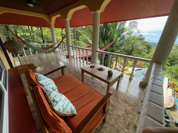 Owner's Suite has its own Patio, hammock and ocean views.