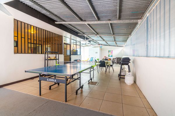 Enjoy some table tennis/Ping Pong