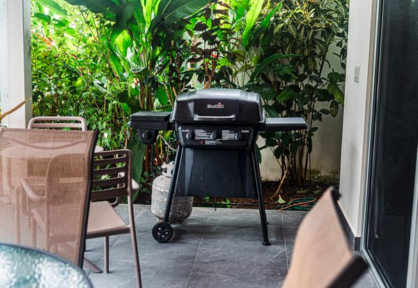 A high-quality gas grill for easy and efficient grilling.