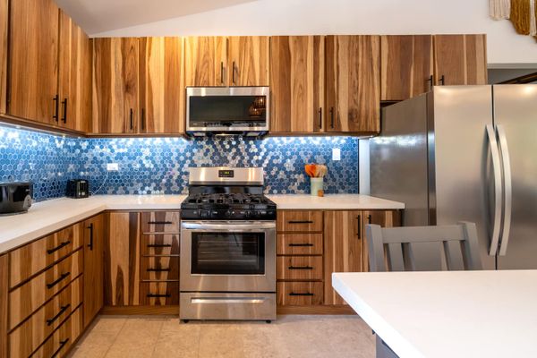 beautifully appointed kitchen with refined style