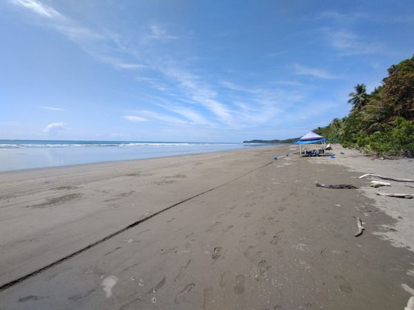 The National Park Beach is walking distance from the home.