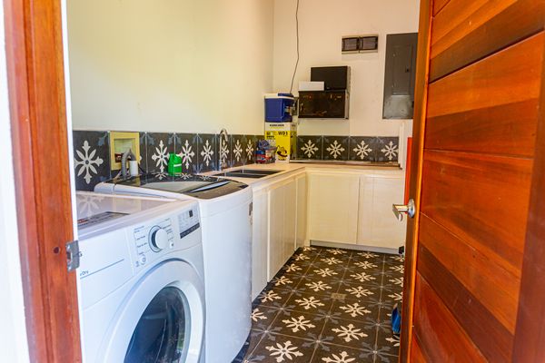 Laundry area equipped with Washer and dryer