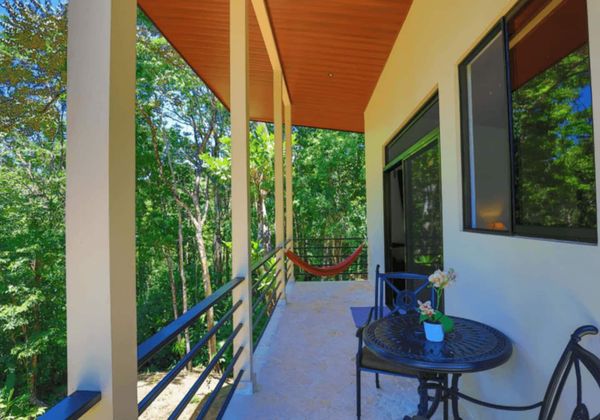 Balcony at main house