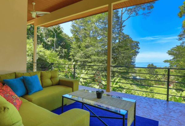 Balcony at main house