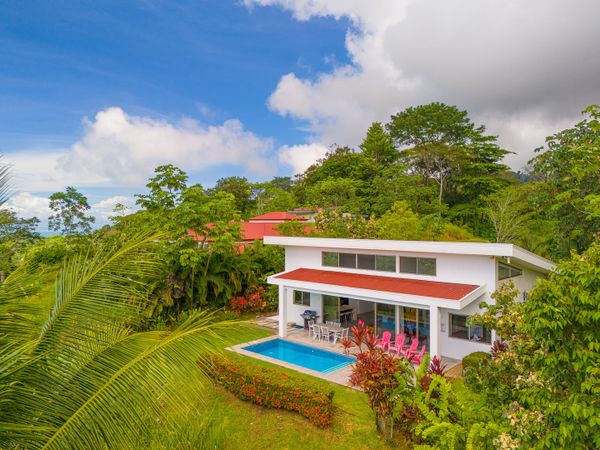 Different perspectives of the home's façade, showcasing its beauty from every side.