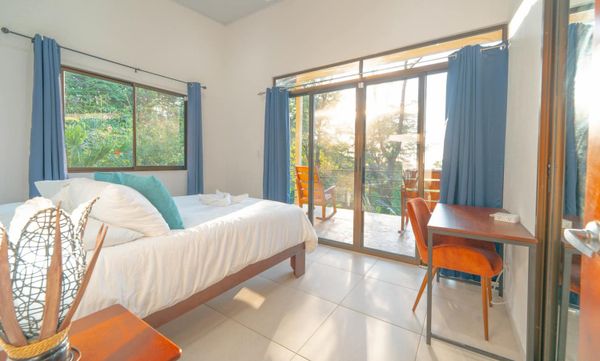 Bedroom #2 has access to the second floor ocean view patio.