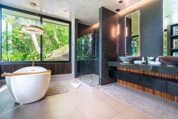 En suite bathroom of Owner's Suite.