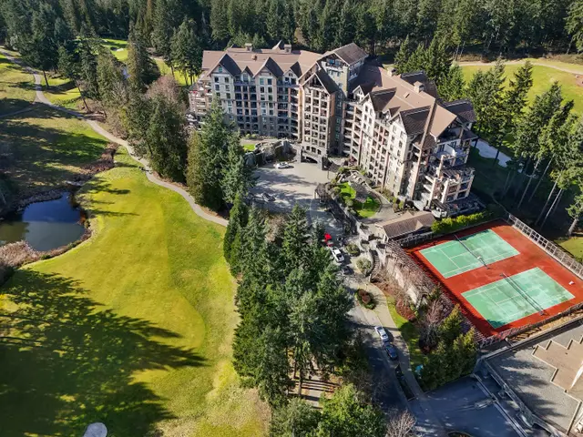Finlayson Reach Luxury Bear Mountain Condo, Views, Patio & Amenities