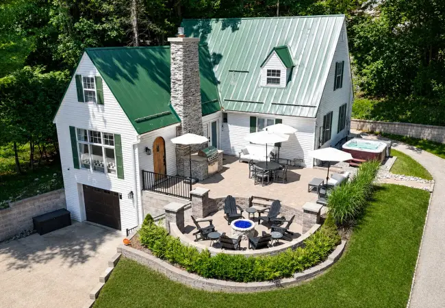 NEW!  The Frankfort Beach Retreat – Gorgeous!