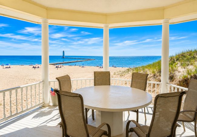 NEW!  The Frankfort Beach House – Spectacular!