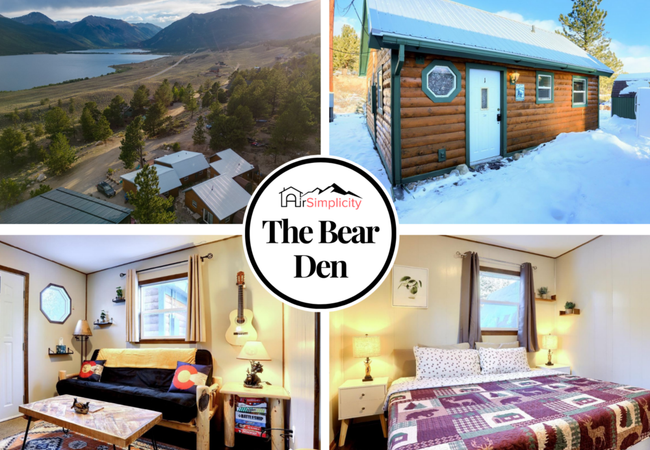 The bear den | lake + alpine lookouts | fast wifi