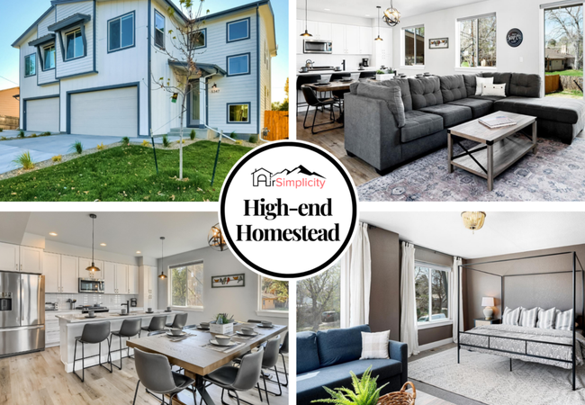 Highend homestead • chefs kitchen • yard • game rm