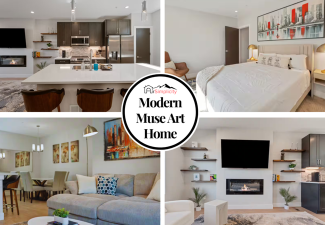 The modern muse art home